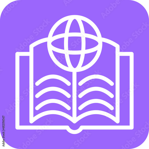 Vector Design Encyclopedia Icon Style