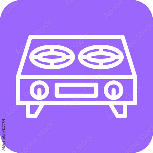 Vector Design Gas Stove Icon Style