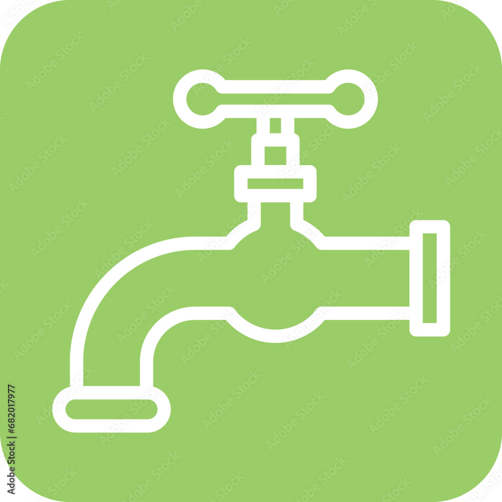 Vector Design Faucet Icon Style Vector Design Faucet Icon Style