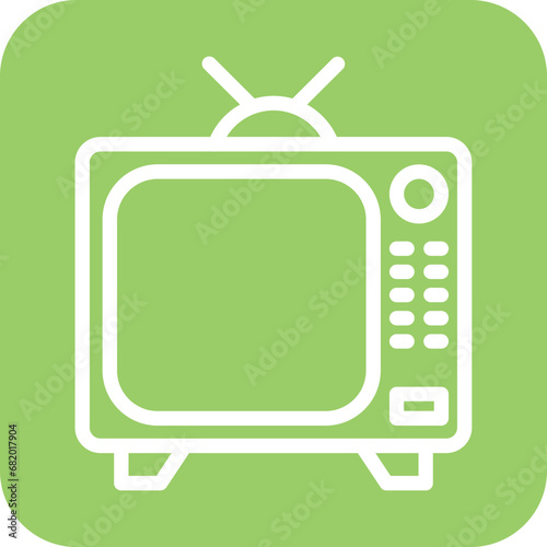 Vector Design Television Icon Style