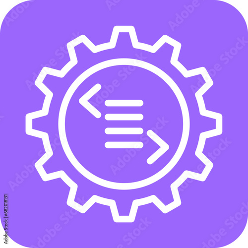 Vector Design Code Settings Icon Style