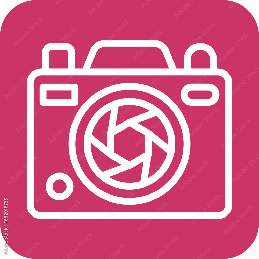 Vector Design Camera Exposure Icon Style Vector Design Camera Exposure Icon Style