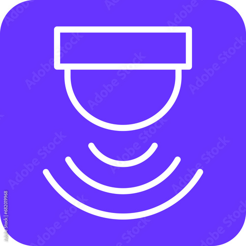 Vector Design Motion Sensor Icon Style