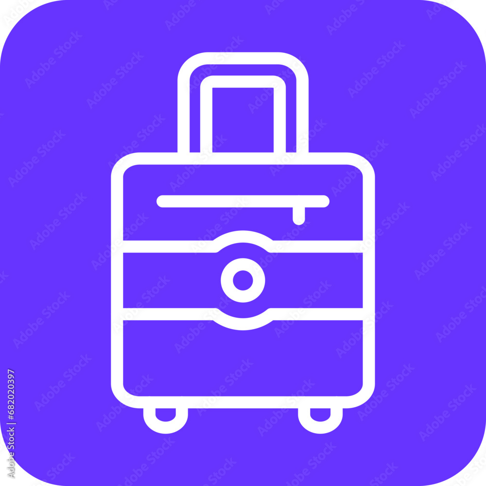 Vector Design Luggage Icon Style Vector Design Luggage Icon Style