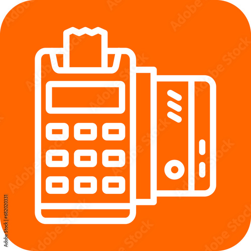 Vector Design Card Machine Icon Style