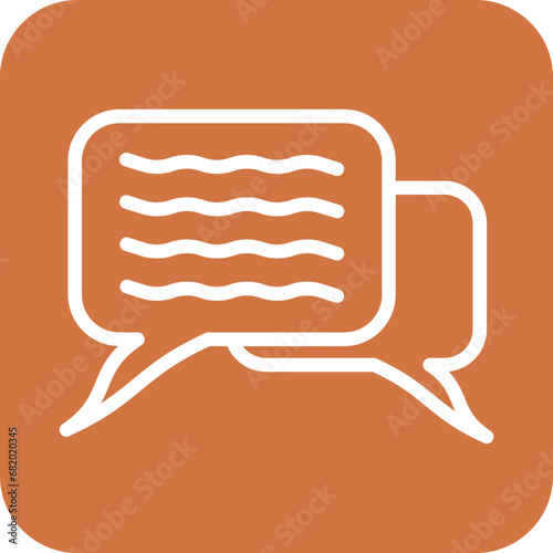 Vector Design Chat Icon Style