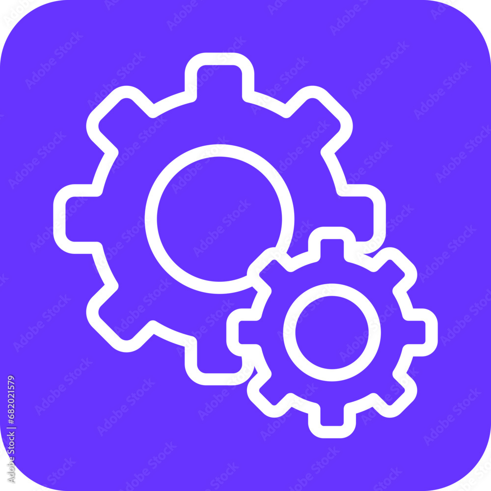 Vector Design Gears Icon Style Vector Design Gears Icon Style