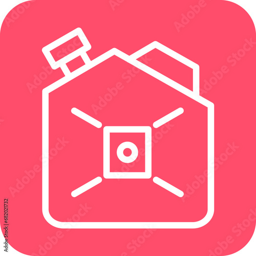 Vector Design Jerrycan Icon Style
