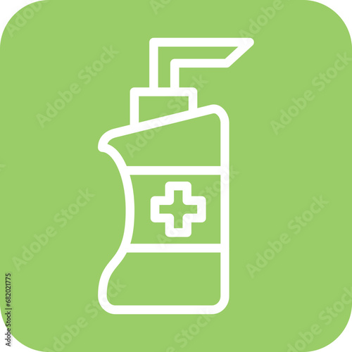 Vector Design Antiseptic Icon Style
