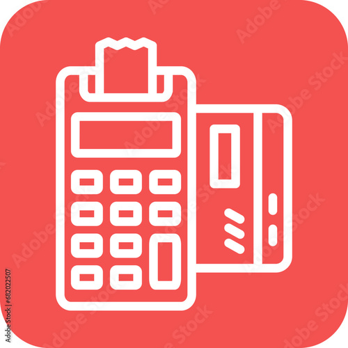 Vector Design Card Machine Icon Style