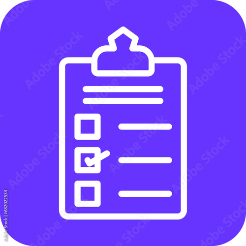 Vector Design Checklist Icon Style