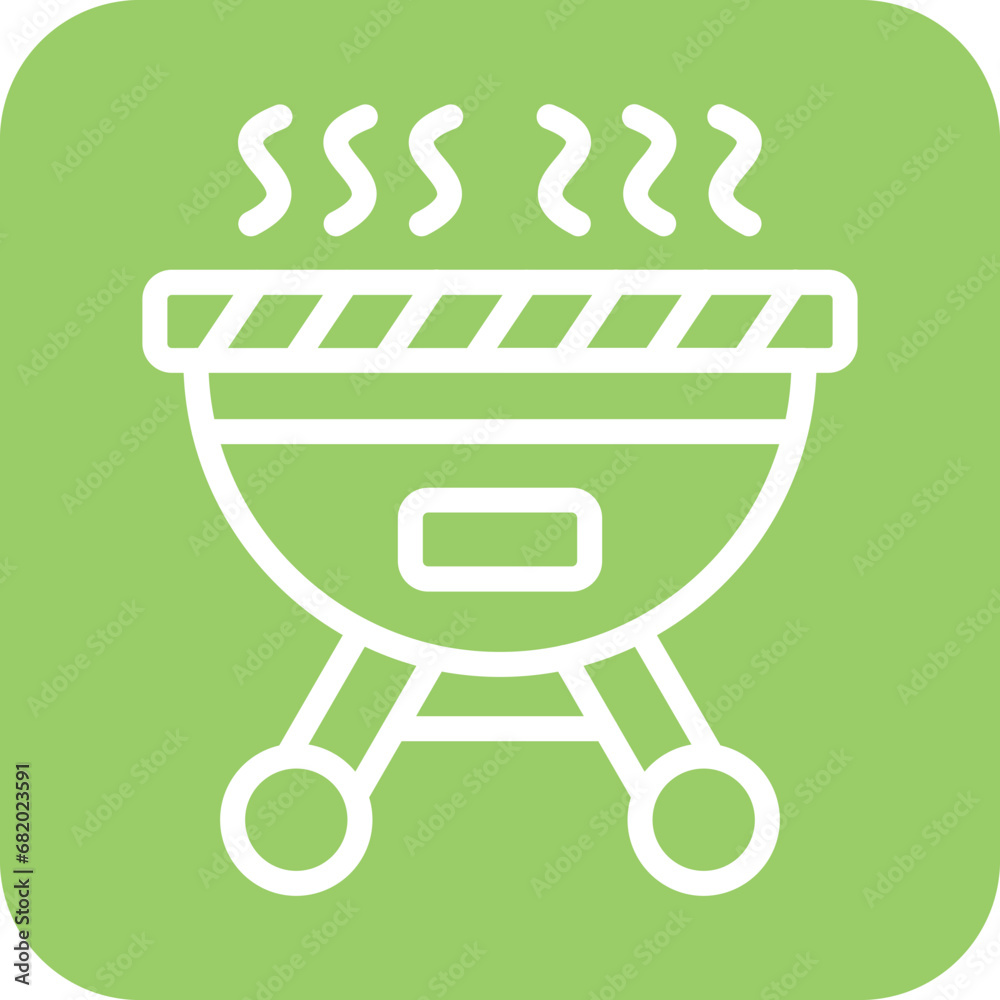 Vector Design Barbecue Icon Style