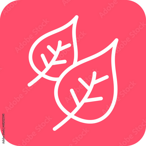 Vector Design Leaves Icon Style