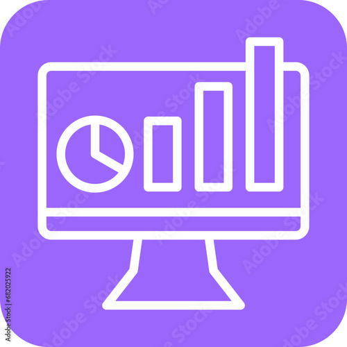 Vector Design Analytics Icon Style