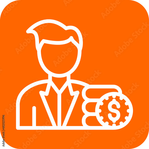 Vector Design Broker Dealer Icon Style