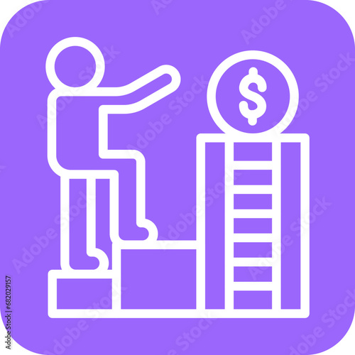 Vector Design Motivation & Incentives Icon Style