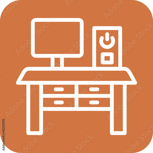 Vector Design Workplace Icon Style