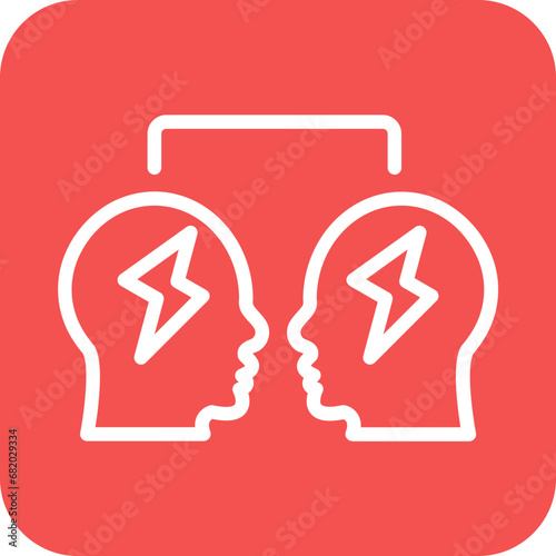 Vector Design Altercation Icon Style