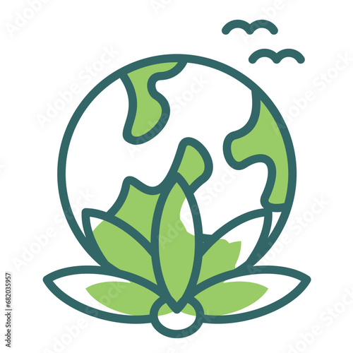 Peaceful Icon