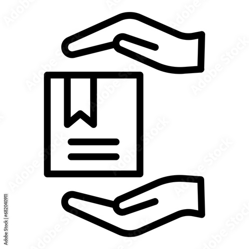 Package Handling Icon Style