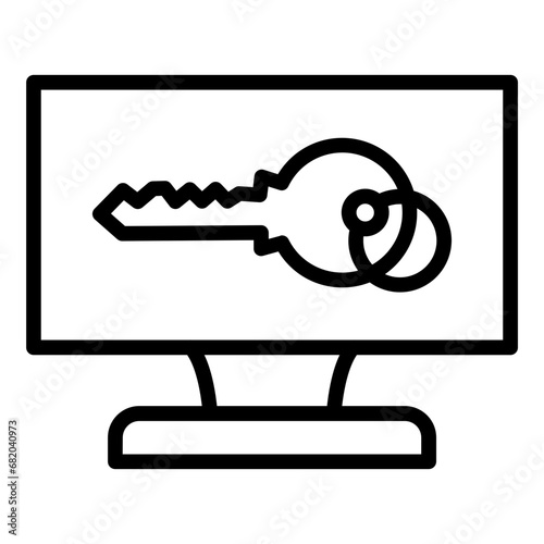 Security Key Icon Style