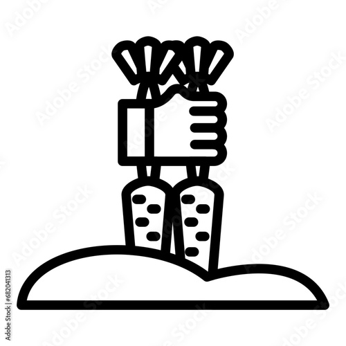 Harvest farming Icon Style