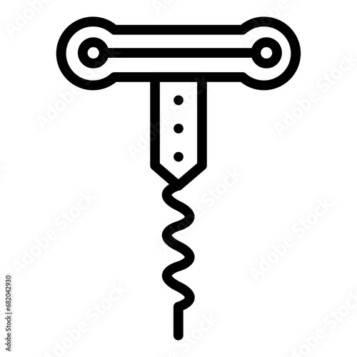 Corkscrew Icon Style