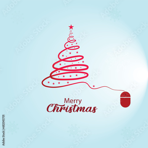 merry christmas social media post