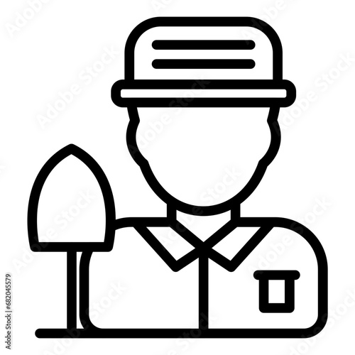 Archaeologist Male Icon Style