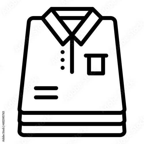 Clothes Folder Icon Style