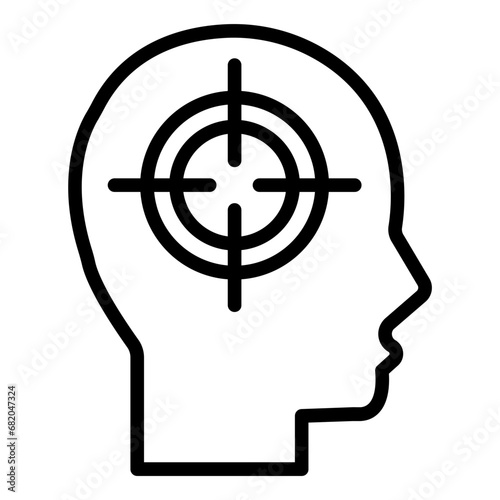 Head Hunting Icon Style