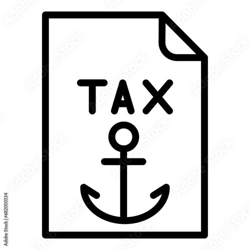 Tax Harbor Icon Style