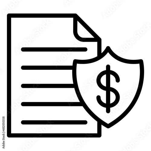 Tax Secure Icon Style