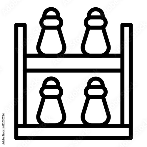 Spice Cabinet Icon Style