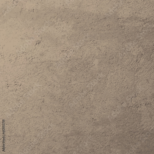 close-up of the texture of a brown plastered wall