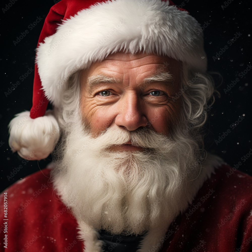 Santa Claus in Christmas season. Santa Claus in Christmas season.