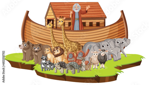 Wild Animal Cartoon: Noah's Ark Adventure