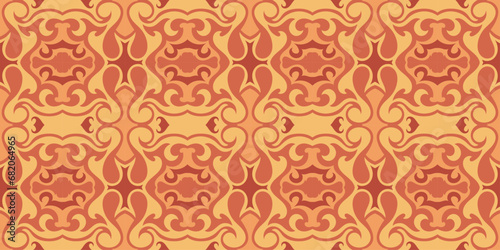 Seamless pattern with ornament