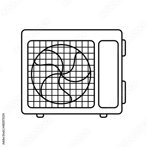 Condenser Icon For Logo And More.