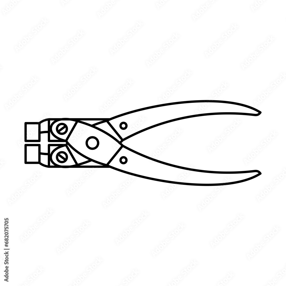 Clamping Pliers Icon For Logo And More Clamping Pliers Icon For Logo And More