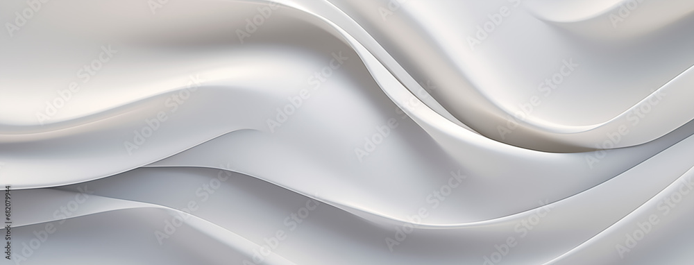 Obraz premium 3D Light White Background