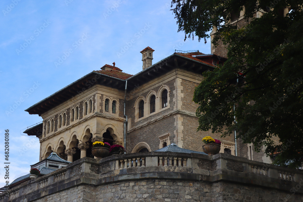 Obraz premium Cantacuzino Castle in Busteni, Romania