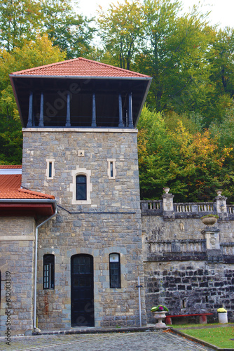 Cantacuzino Castle in Busteni, Romania photo