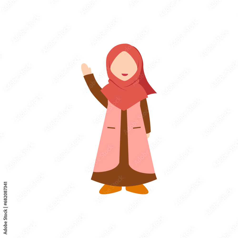 pose of beautiful woman with hijab model pose of beautiful woman with hijab model