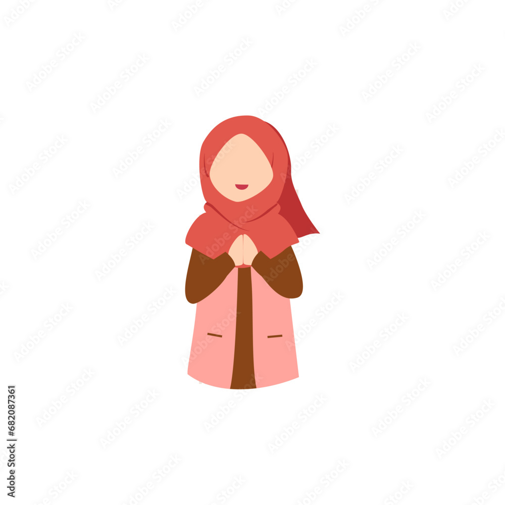 pose of beautiful woman with hijab young pose of beautiful woman with hijab young
