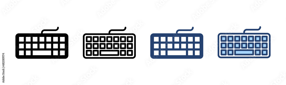 Keyboard icon vector. keyboard sign and symbol Keyboard icon vector. keyboard sign and symbol