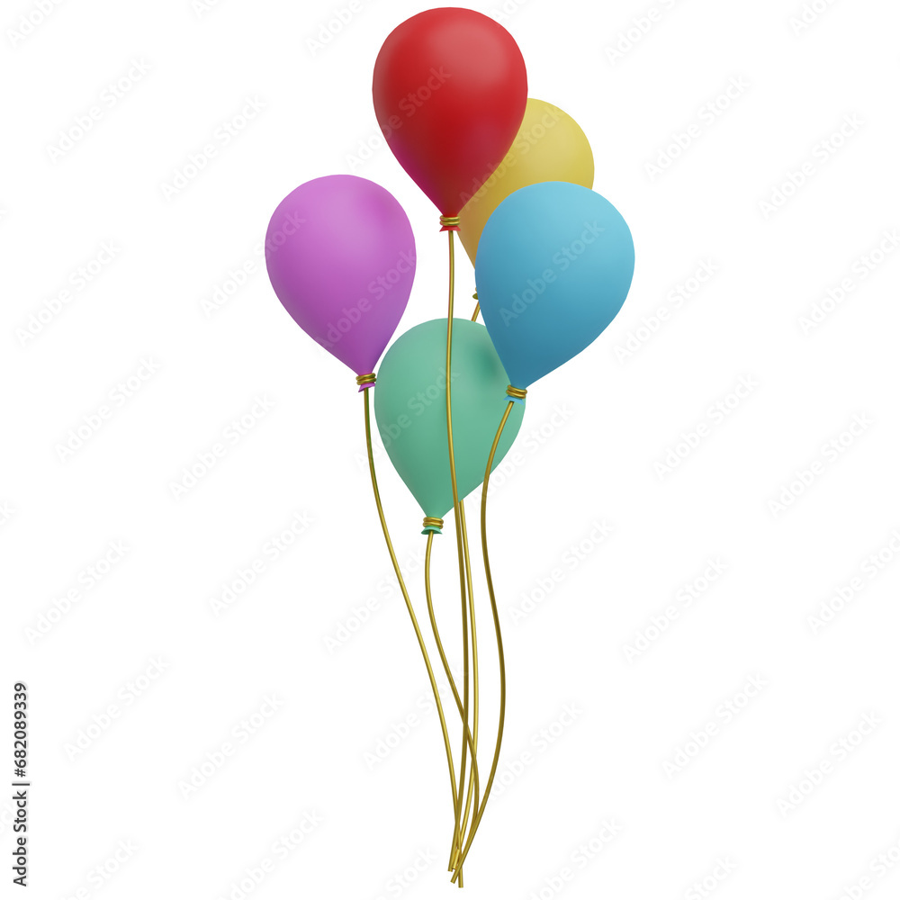 balloons 3D balloons 3D