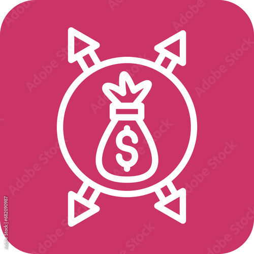 Investment Decision Icon Style