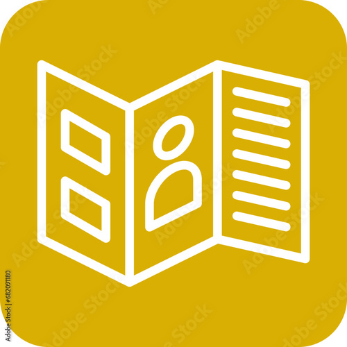 Brochure Icon Style