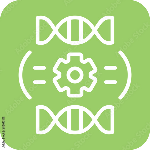 Genetic Engineering Icon Style